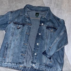 Wild fable mom style oversized jean jacket